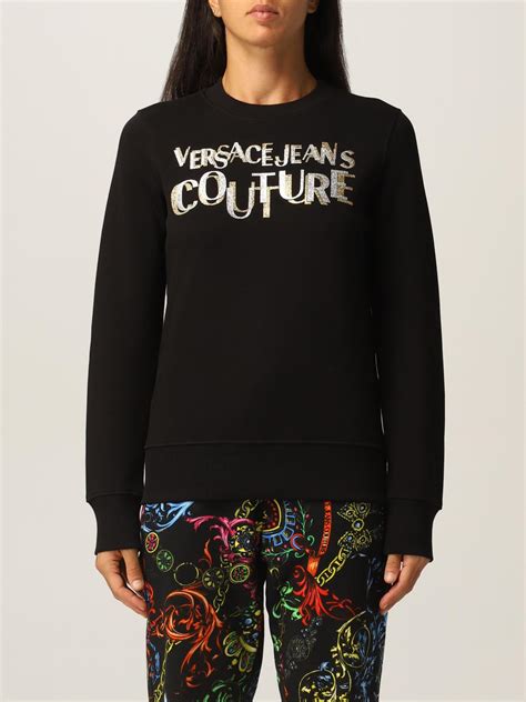 versace jeans felpa light sweater|versace jeans donna.